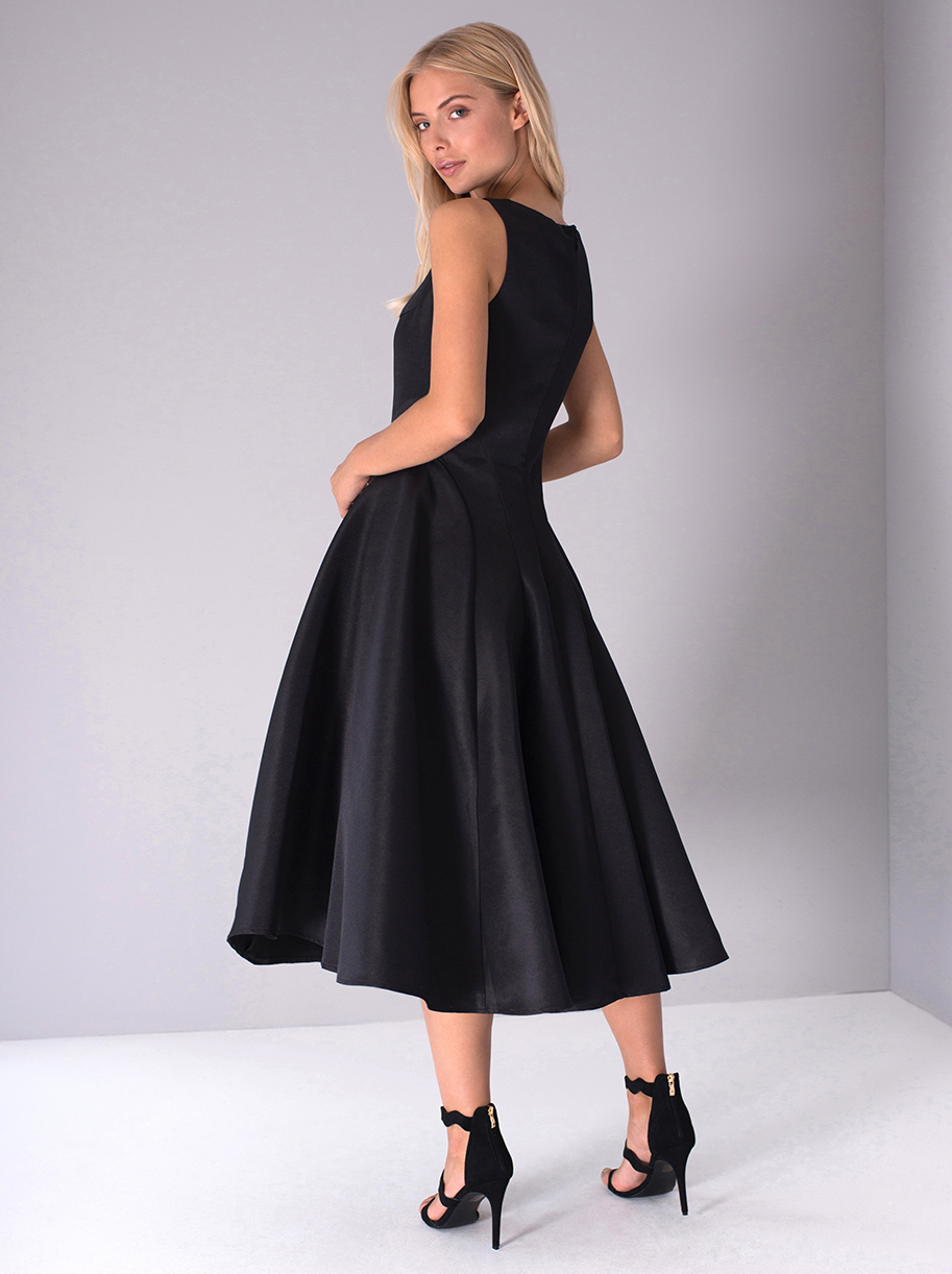 Black Midi Dress