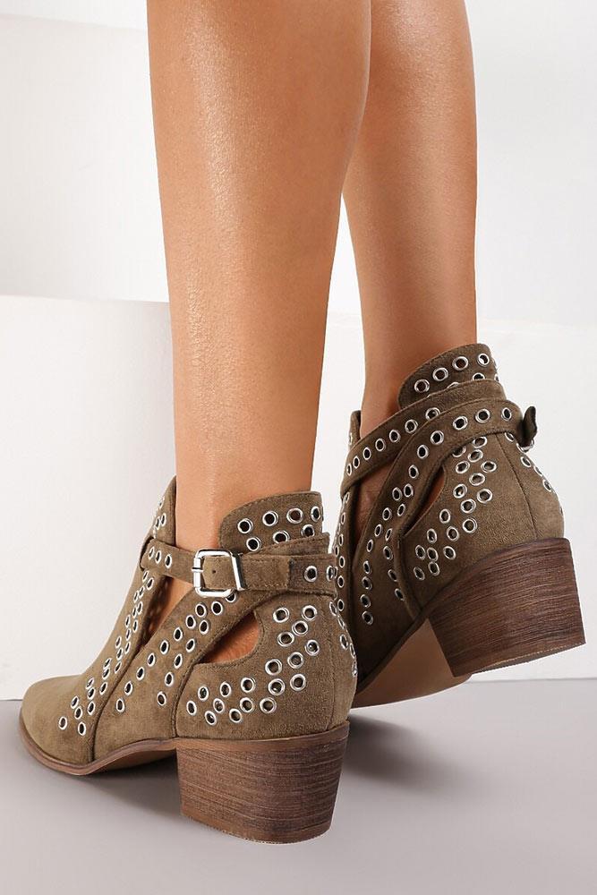 western style ankle booties