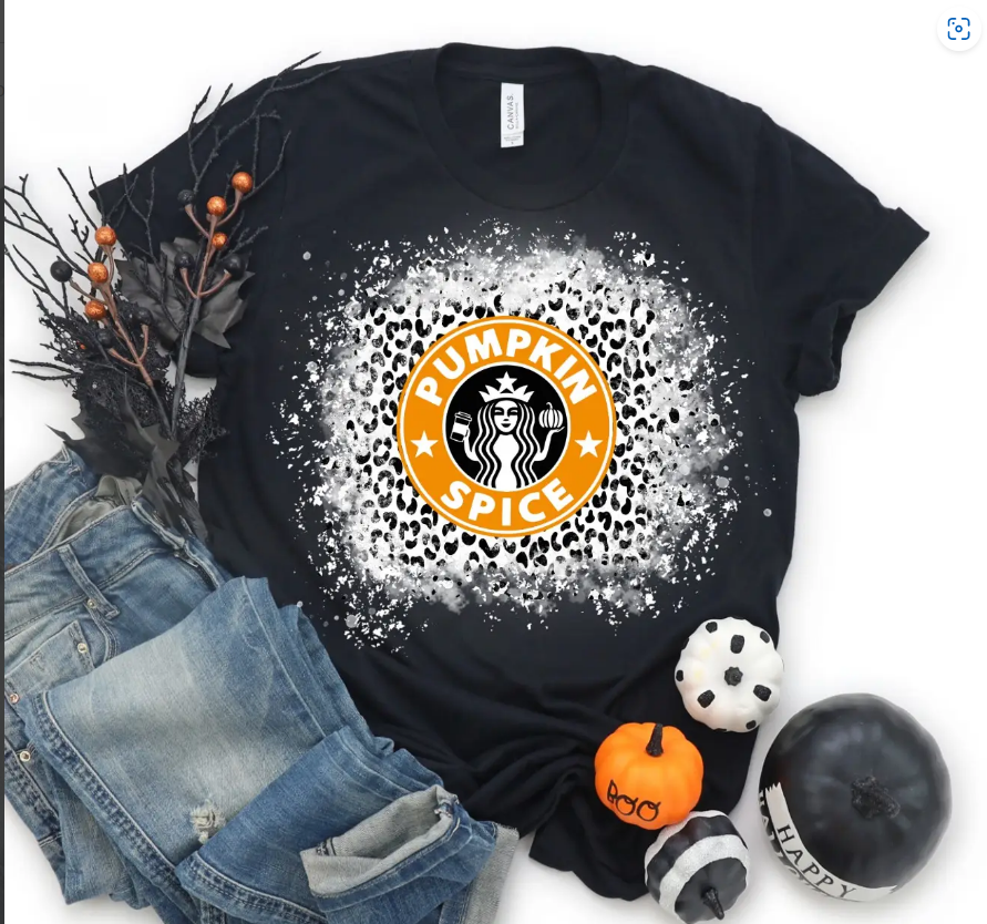 Pumpkin spice t shirts Clearance